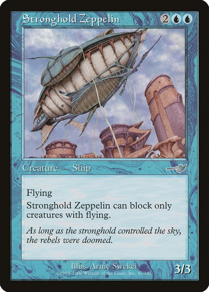 Image for Stronghold Zeppelin (47) (NMS) - Magic: The Gathering
