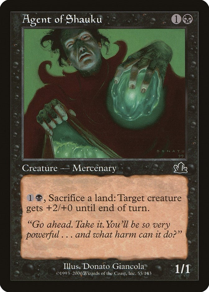 Image for Agent of Shauku (55) (PCY) - Magic: The Gathering