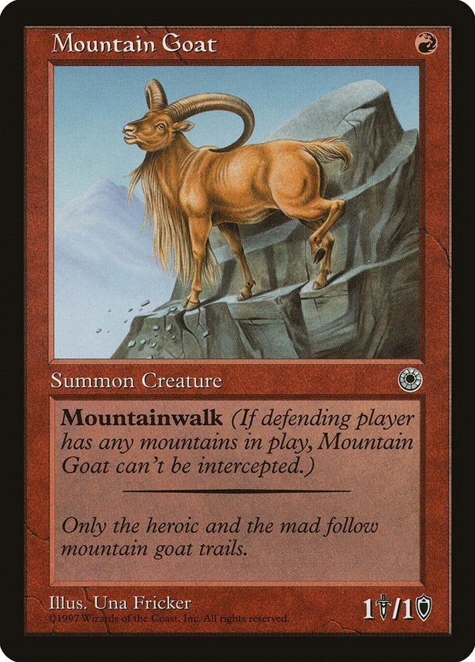 Image for Mountain Goat (POR) - Magic: The Gathering