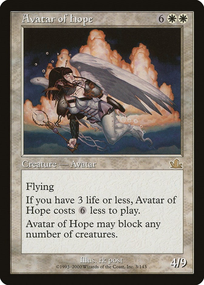 Image for Avatar of Hope (3) (PCY) - Magic: The Gathering