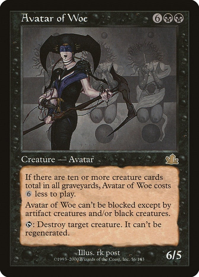 Image for Avatar of Woe (56) (PCY) - Magic: The Gathering
