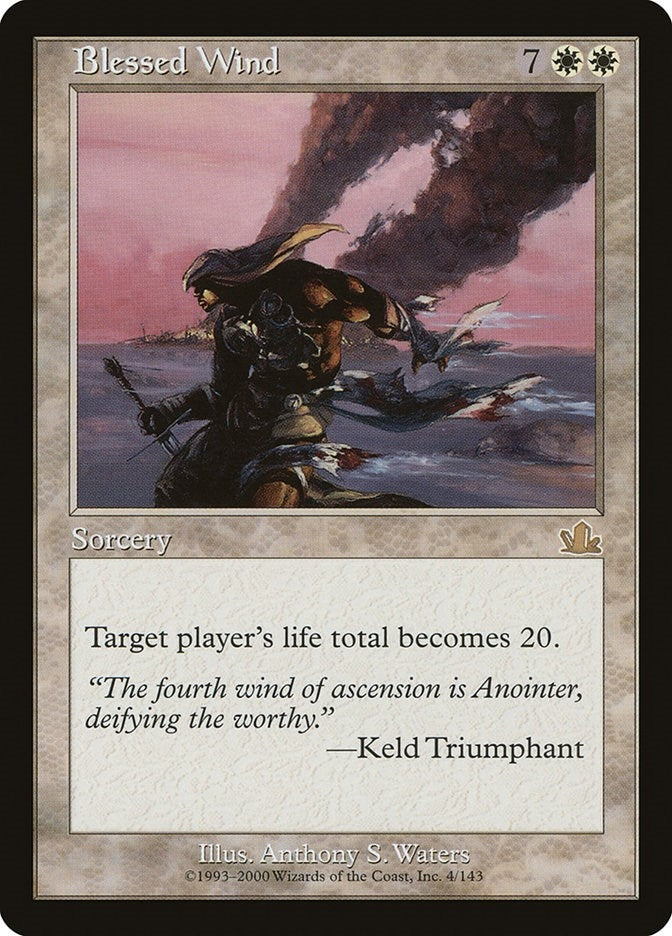 Image for Blessed Wind (4) (PCY) - Magic: The Gathering