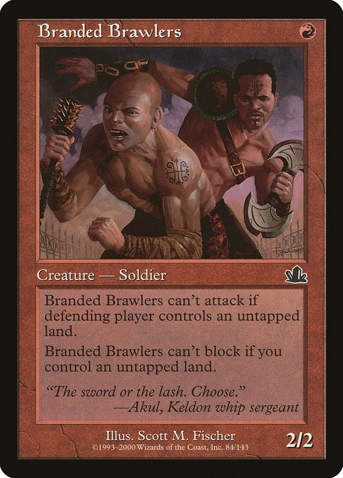 Image for Branded Brawlers (84) (PCY) - Magic: The Gathering