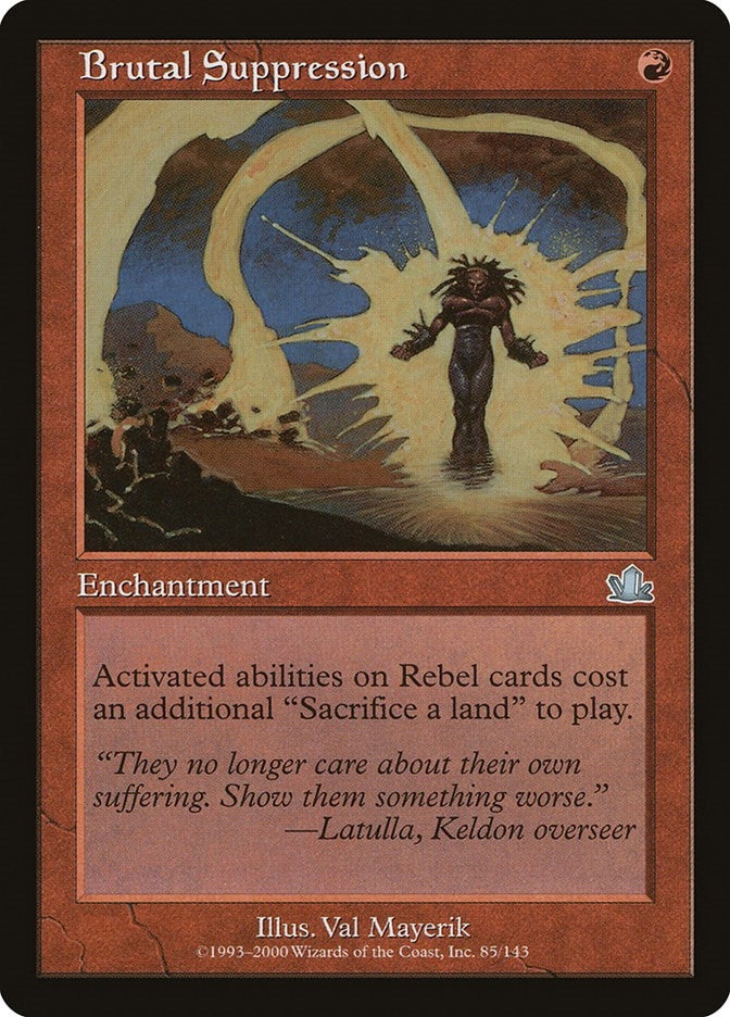 Image for Brutal Suppression (85) (PCY) - Magic: The Gathering