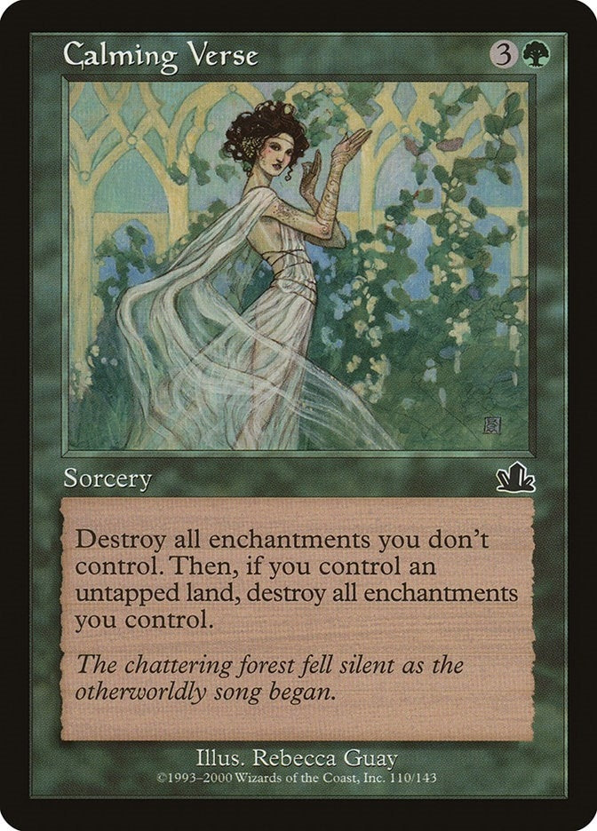 Image for Calming Verse (110) (PCY) - Magic: The Gathering