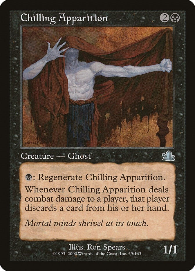 Image for Chilling Apparition (59) (PCY) - Magic: The Gathering