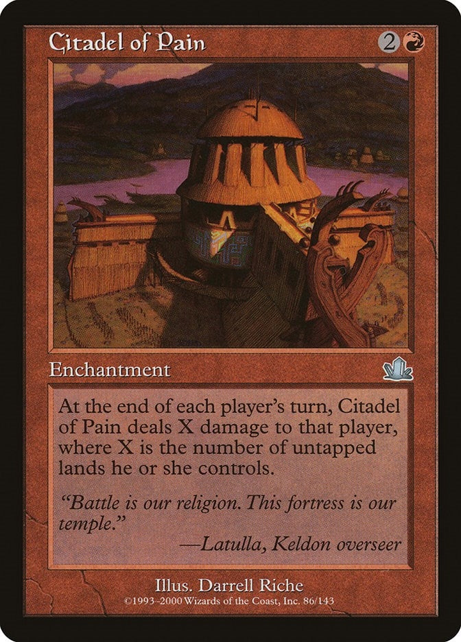 Image for Citadel of Pain (86) (PCY) - Magic: The Gathering