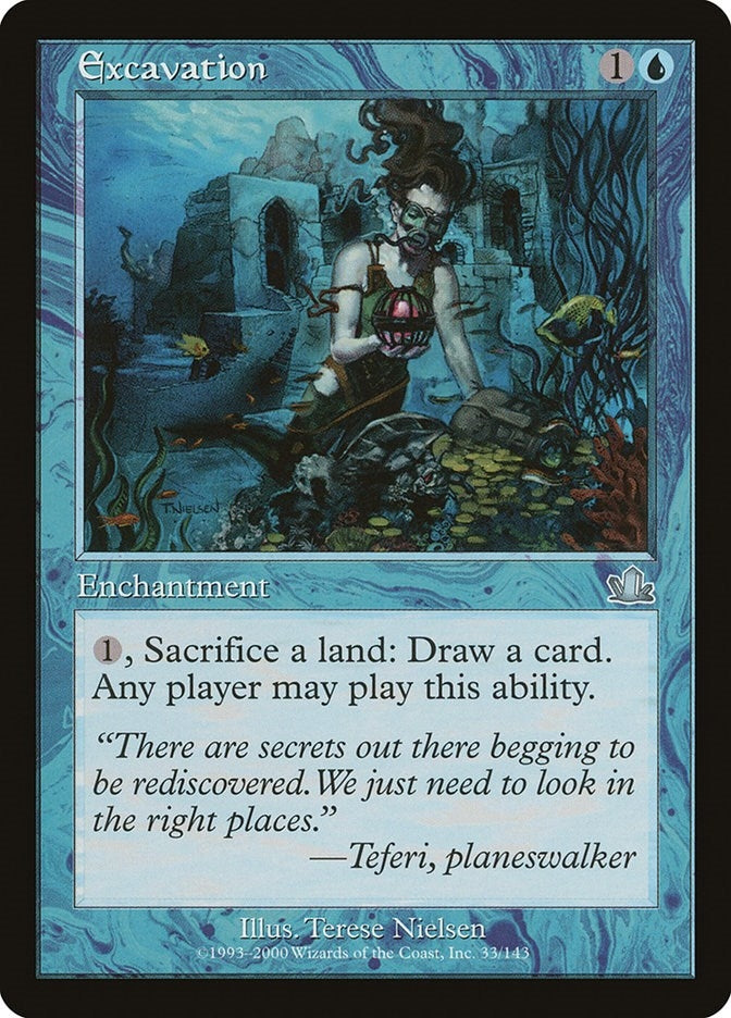 Image for Excavation (33) (PCY) - Magic: The Gathering