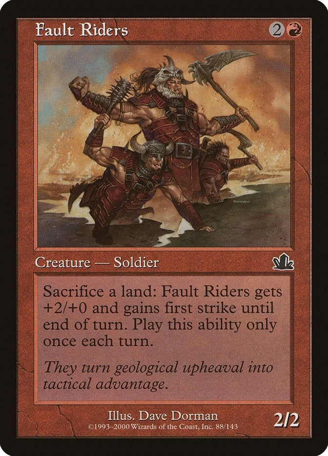 Image for Fault Riders (88) (PCY) - Magic: The Gathering