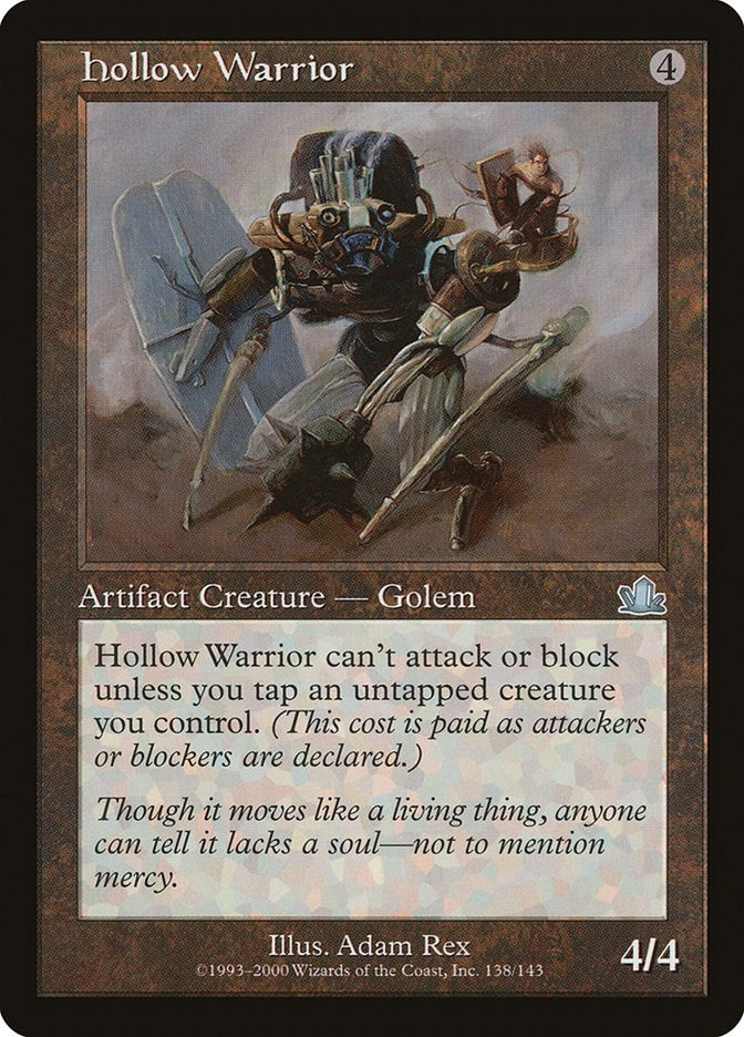 Image for Hollow Warrior (138) (PCY) - Magic: The Gathering