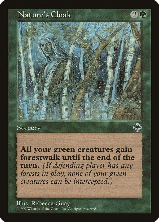 Image for Nature's Cloak (POR) - Magic: The Gathering
