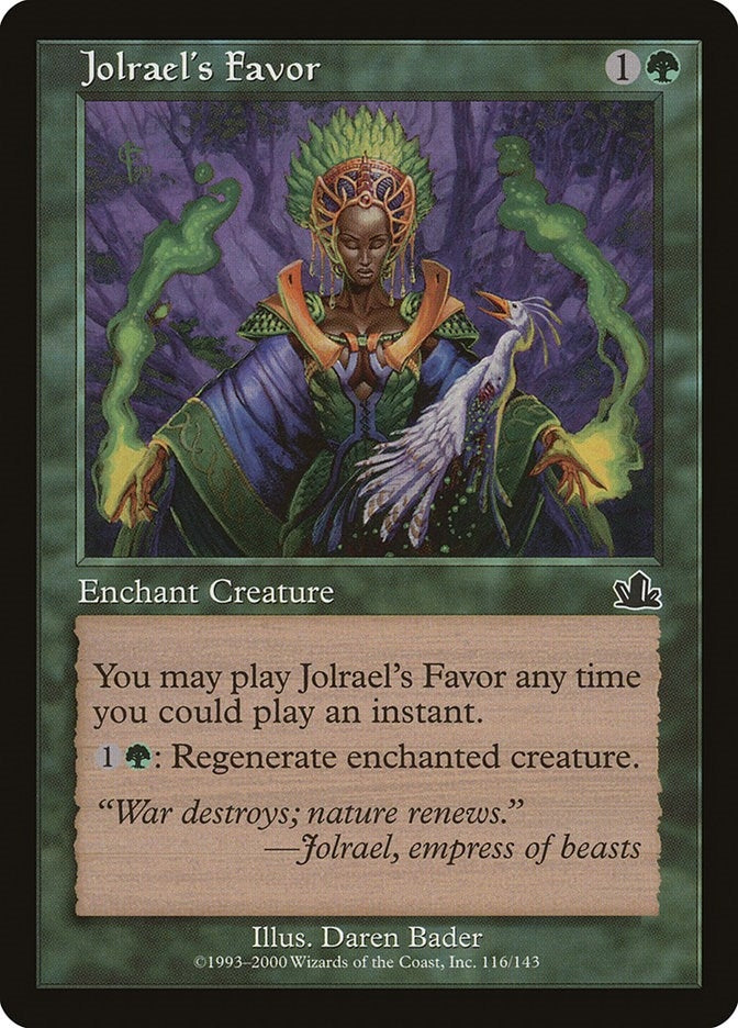 Image for Jolrael's Favor (116) (PCY) - Magic: The Gathering