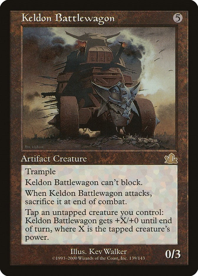 Image for Keldon Battlewagon (139) (PCY) - Magic: The Gathering