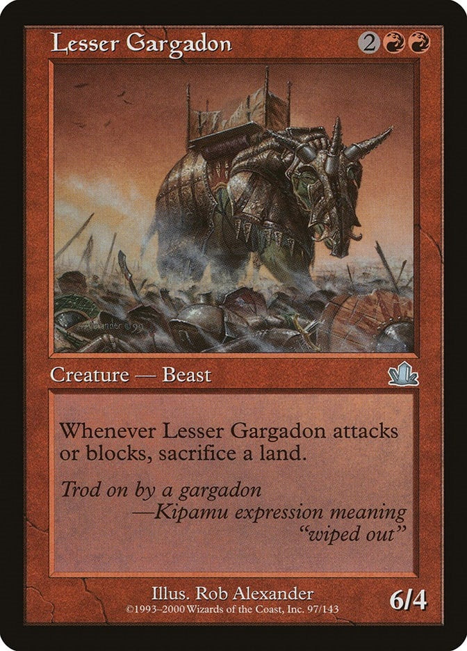 Image for Lesser Gargadon (97) (PCY) - Magic: The Gathering