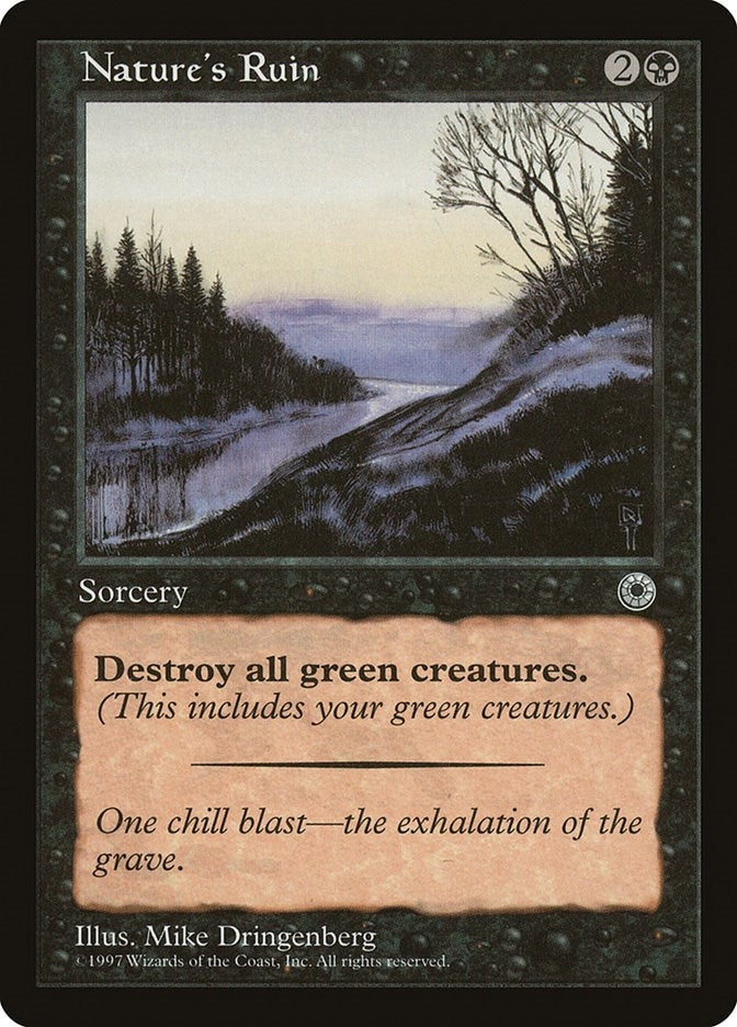 Image for Nature's Ruin (POR) - Magic: The Gathering