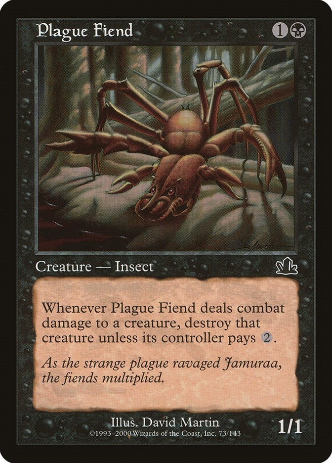 Image for Plague Fiend (73) (PCY) - Magic: The Gathering