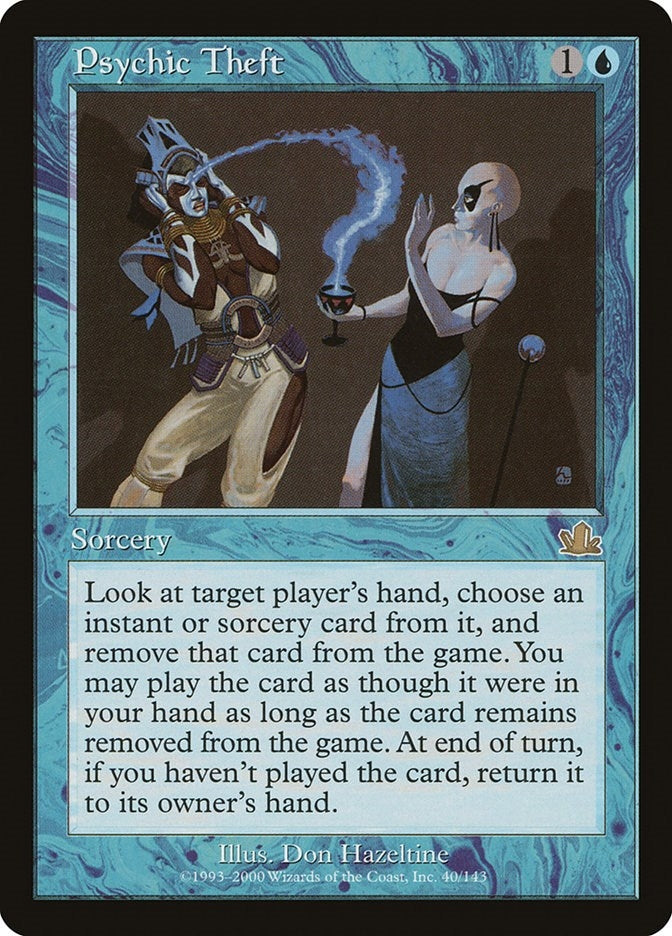 Image for Psychic Theft (40) (PCY) - Magic: The Gathering