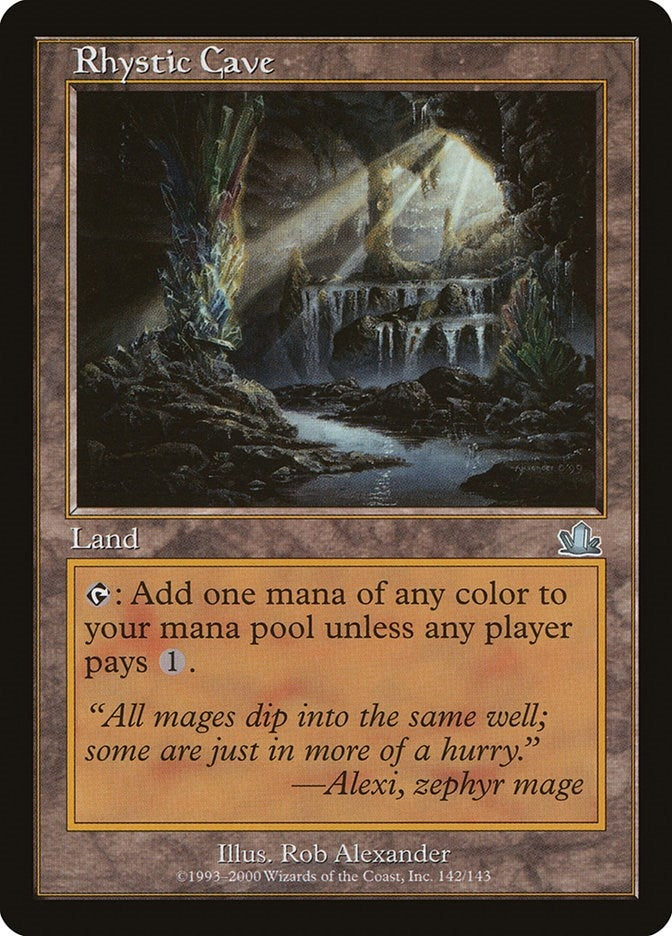 Image for Rhystic Cave (142) (PCY) - Magic: The Gathering