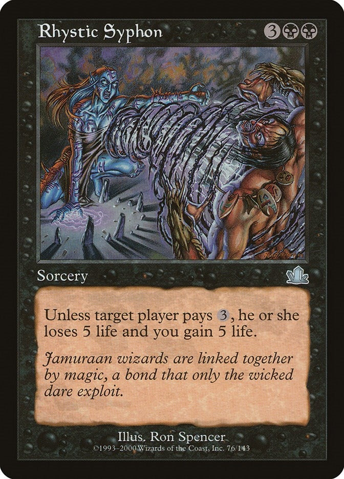 Image for Rhystic Syphon (76) (PCY) - Magic: The Gathering