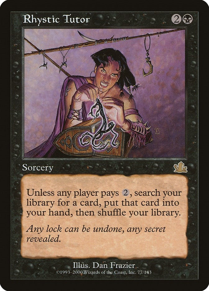 Image for Rhystic Tutor (77) (PCY) - Magic: The Gathering