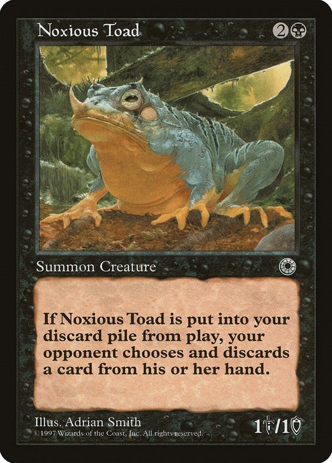 Image for Noxious Toad (POR) - Magic: The Gathering
