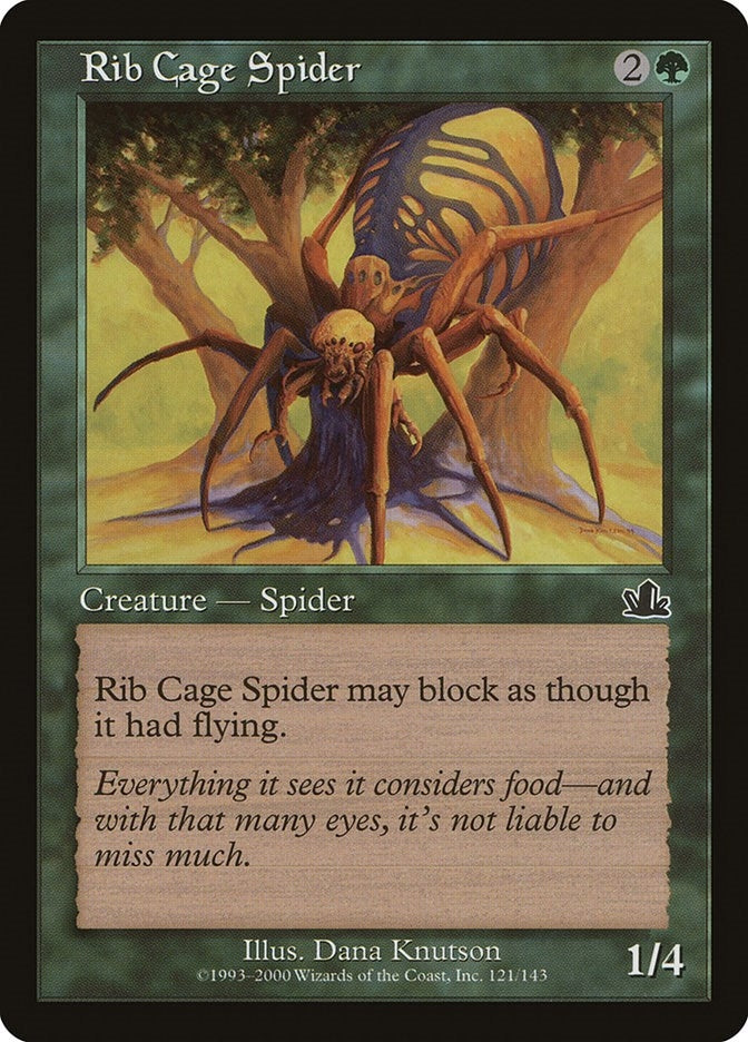 Image for Rib Cage Spider (121) (PCY) - Magic: The Gathering