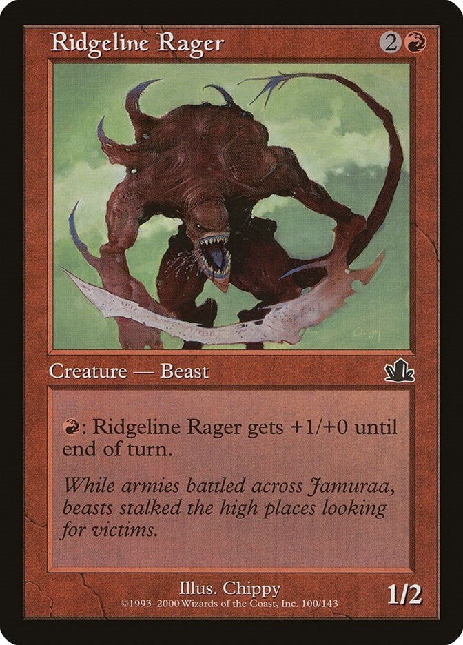 Image for Ridgeline Rager (100) (PCY) - Magic: The Gathering