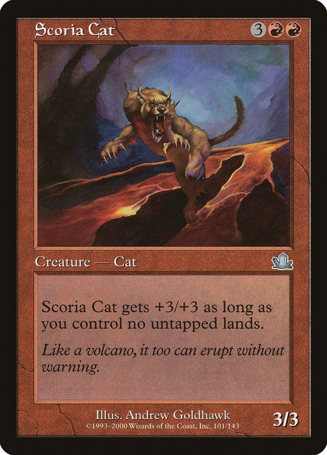 Image for Scoria Cat (101) (PCY) - Magic: The Gathering