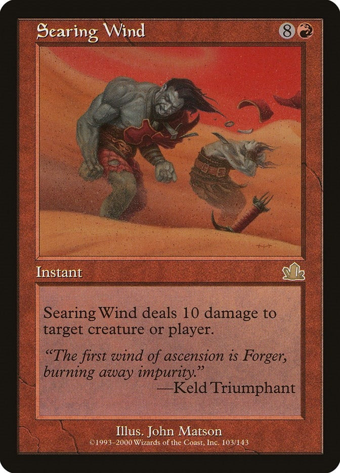 Image for Searing Wind (103) (PCY) - Magic: The Gathering