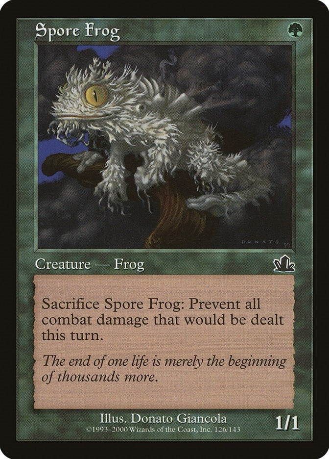 Image for Spore Frog (126) (PCY) - Magic: The Gathering