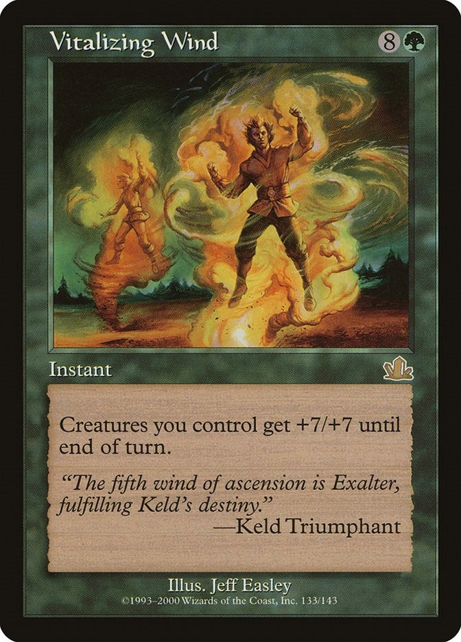 Image for Vitalizing Wind (133) (PCY) - Magic: The Gathering