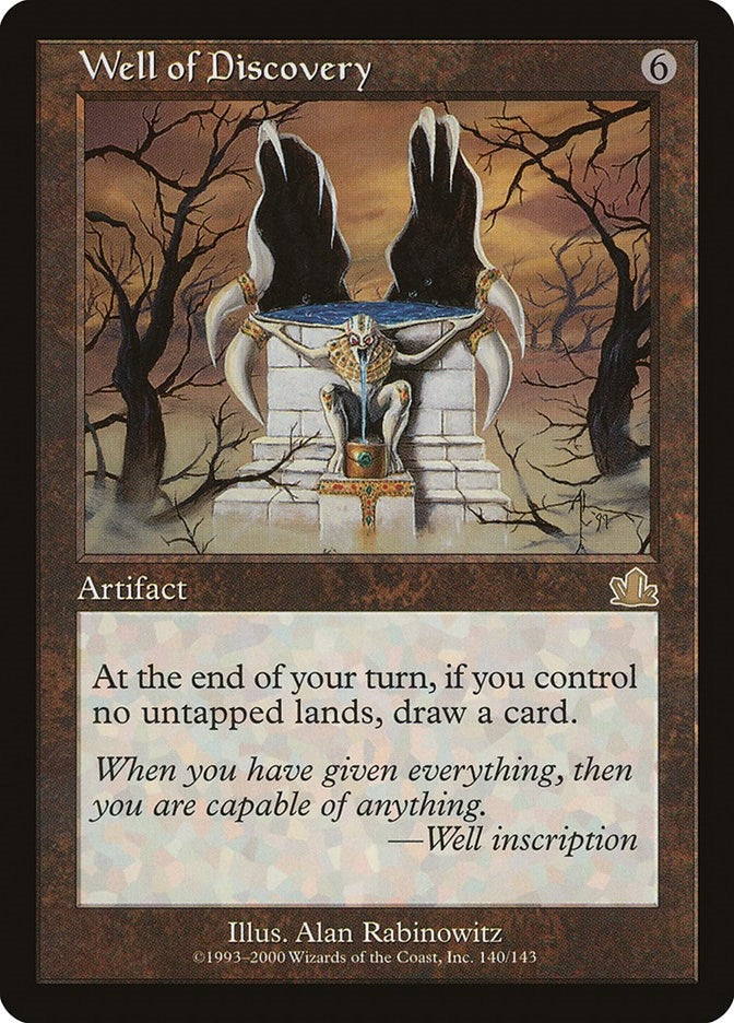 Image for Well of Discovery (140) (PCY) - Magic: The Gathering
