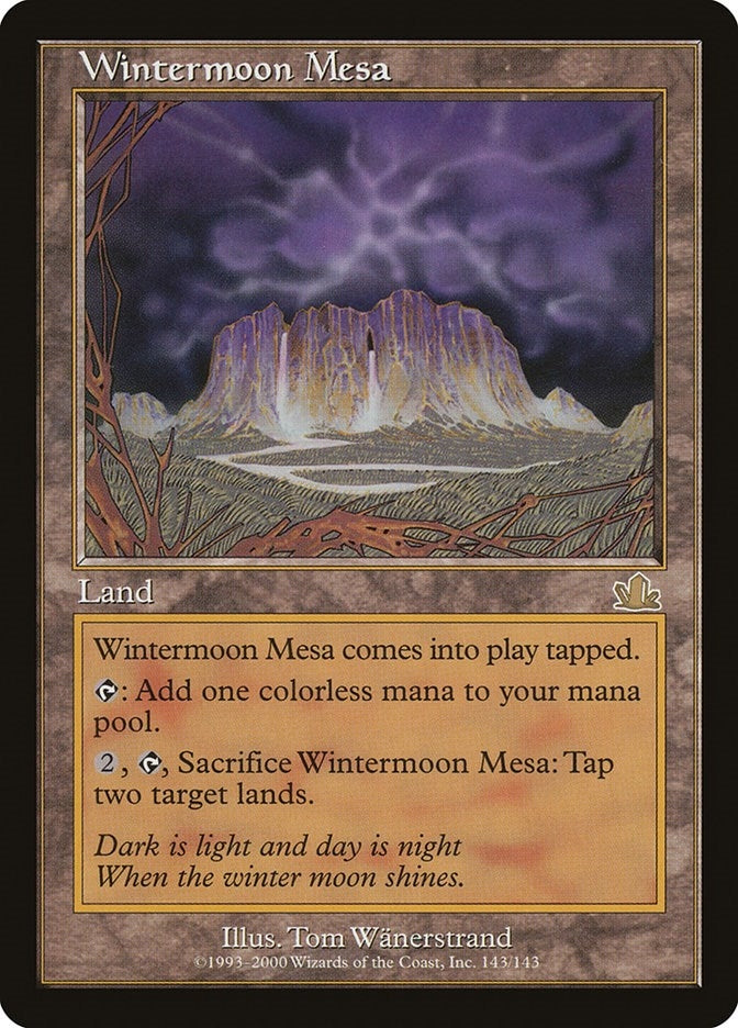 Image for Wintermoon Mesa (143) (PCY) - Magic: The Gathering