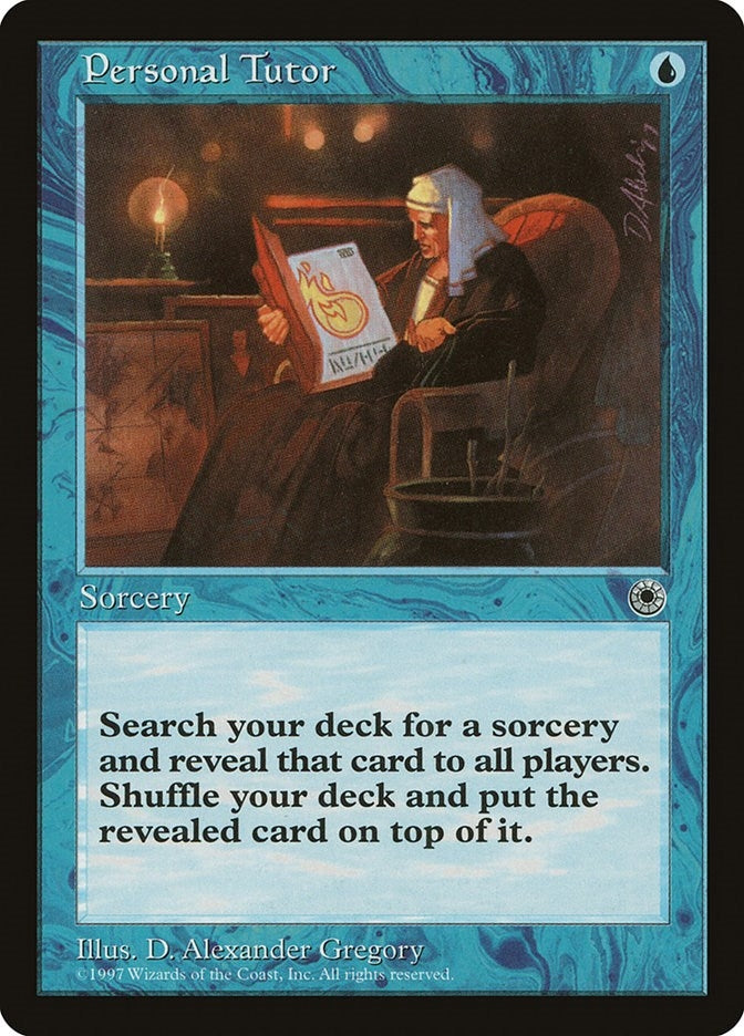Image for Personal Tutor (POR) - Magic: The Gathering