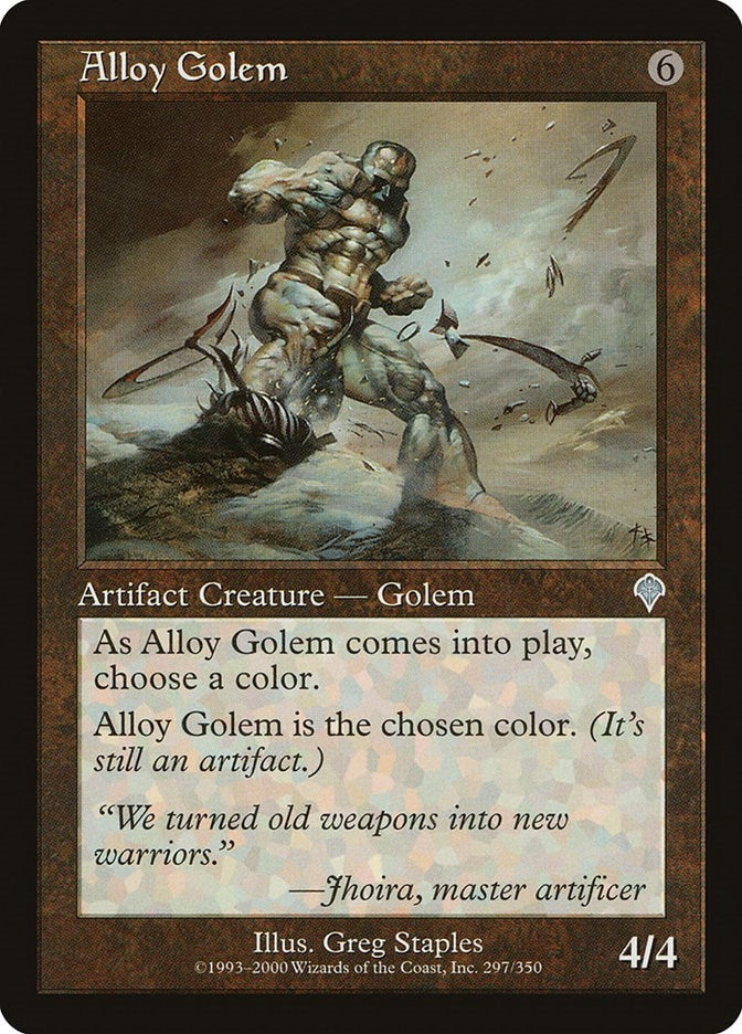 Image for Alloy Golem (297) (INV) - Magic: The Gathering
