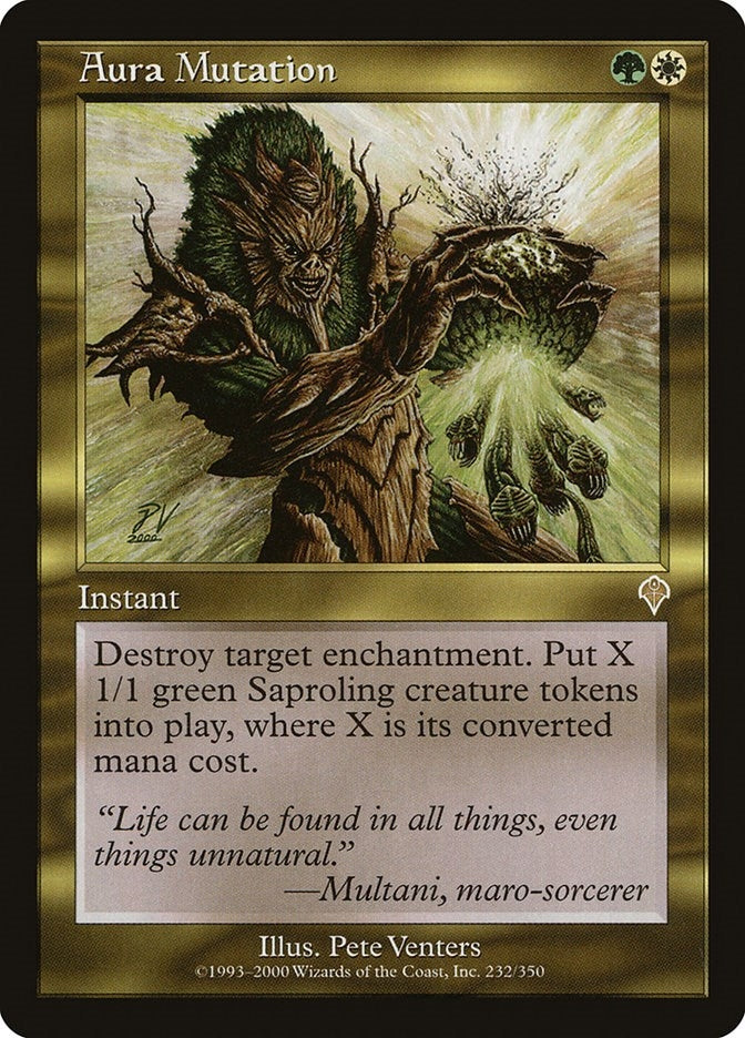 Image for Aura Mutation (232) (INV) - Magic: The Gathering