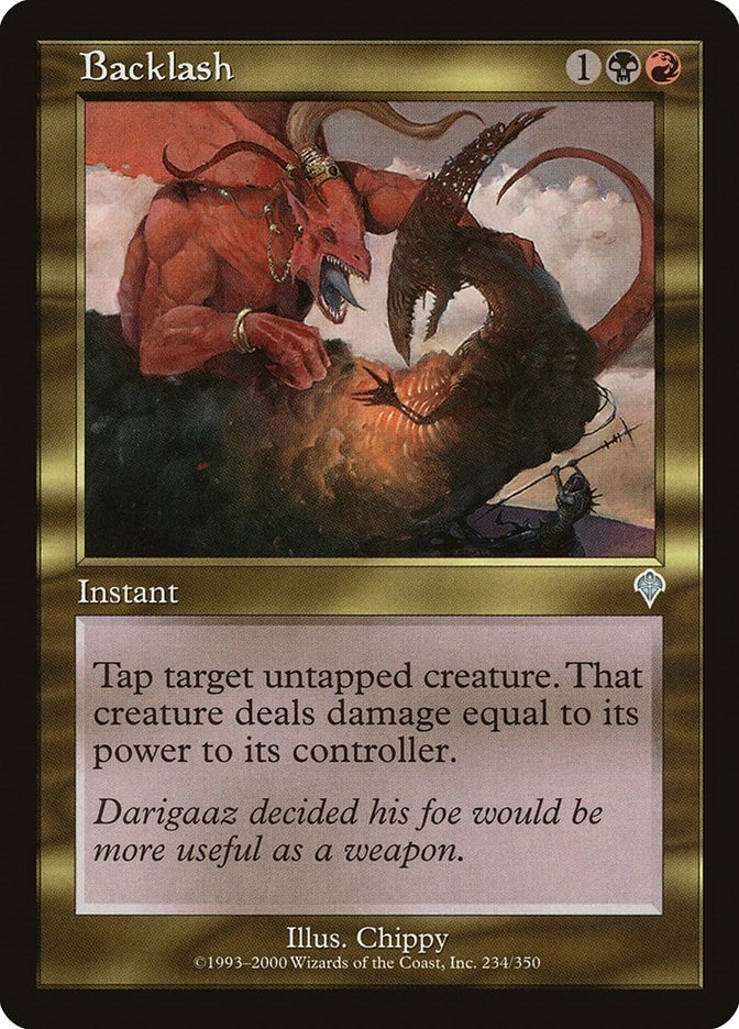 Image for Backlash (234) (INV) - Magic: The Gathering