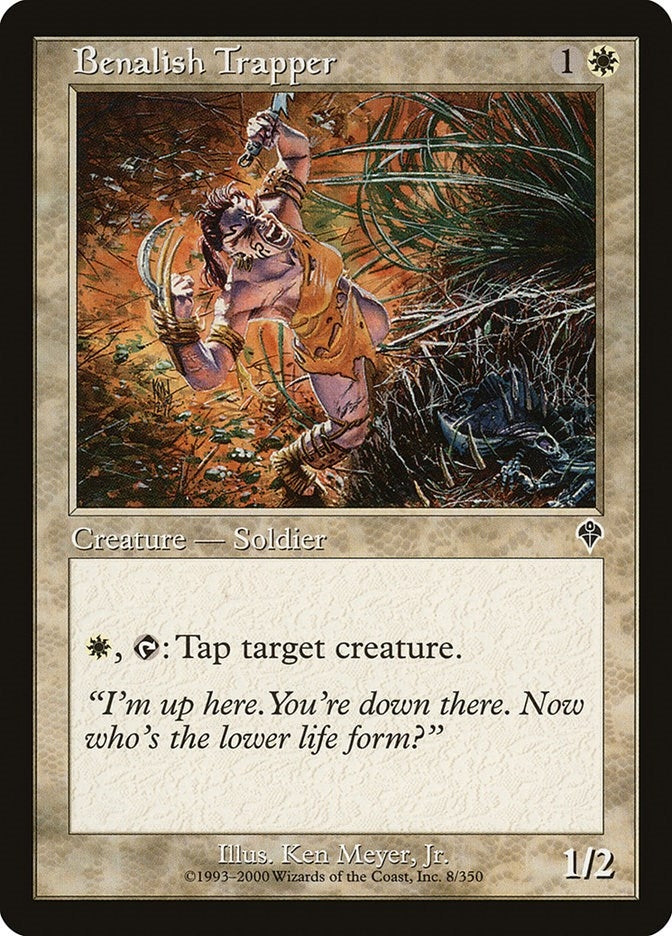 Image for Benalish Trapper (8) (INV) - Magic: The Gathering