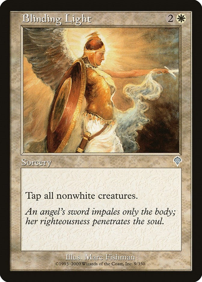 Image for Blinding Light (9) (INV) - Magic: The Gathering