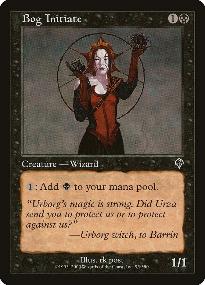 Image for Bog Initiate (95) (INV) - Magic: The Gathering