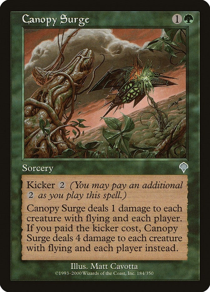 Image for Canopy Surge (184) (INV) - Magic: The Gathering