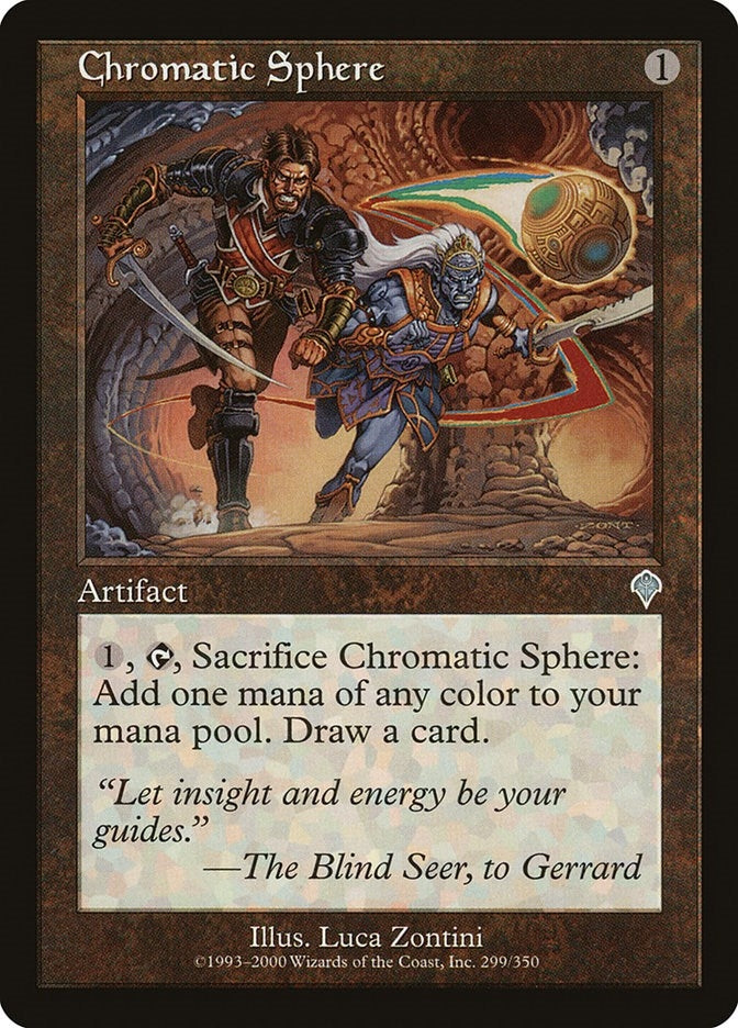 Image for Chromatic Sphere (299) (INV) - Magic: The Gathering