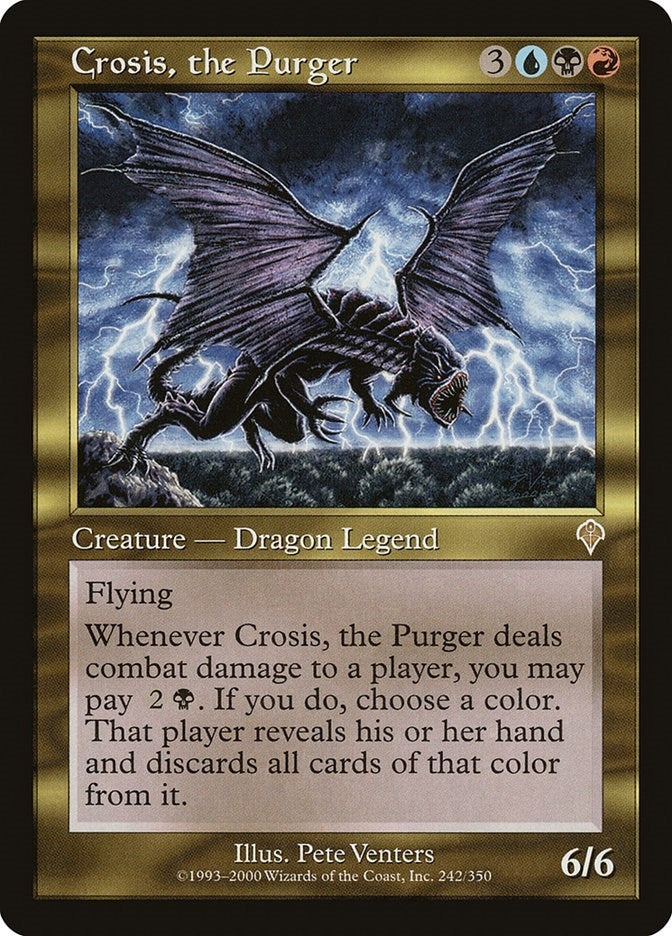Image for Crosis, the Purger (242) (INV) - Magic: The Gathering