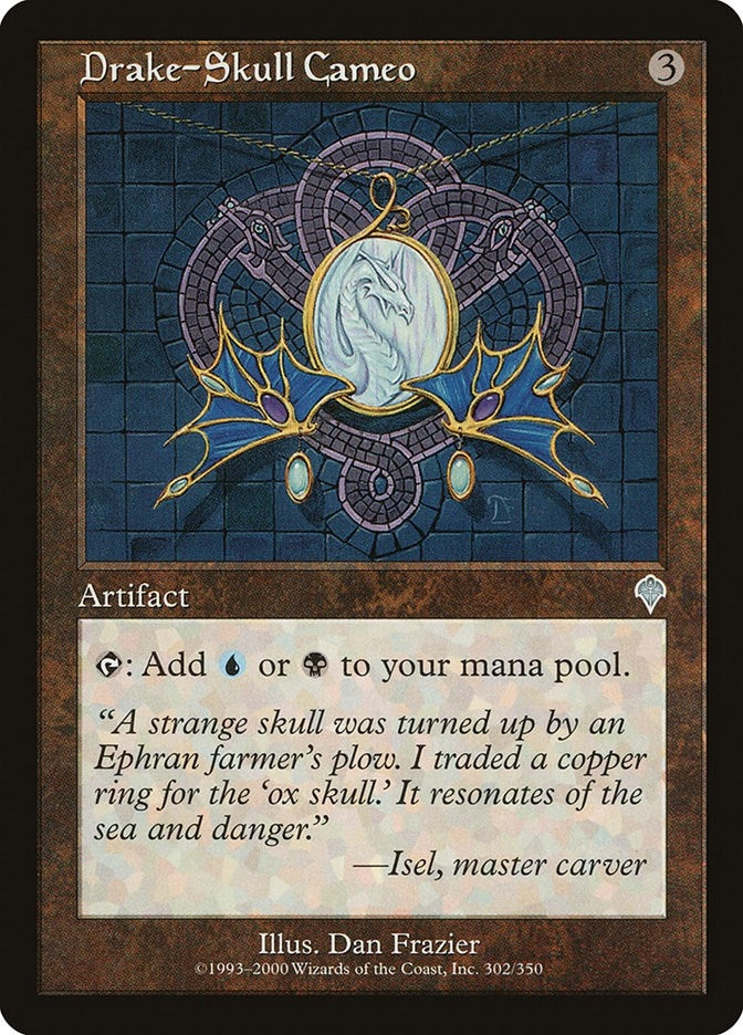Image for Drake-Skull Cameo (302) (INV) - Magic: The Gathering