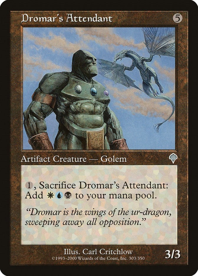 Image for Dromar's Attendant (303) (INV) - Magic: The Gathering