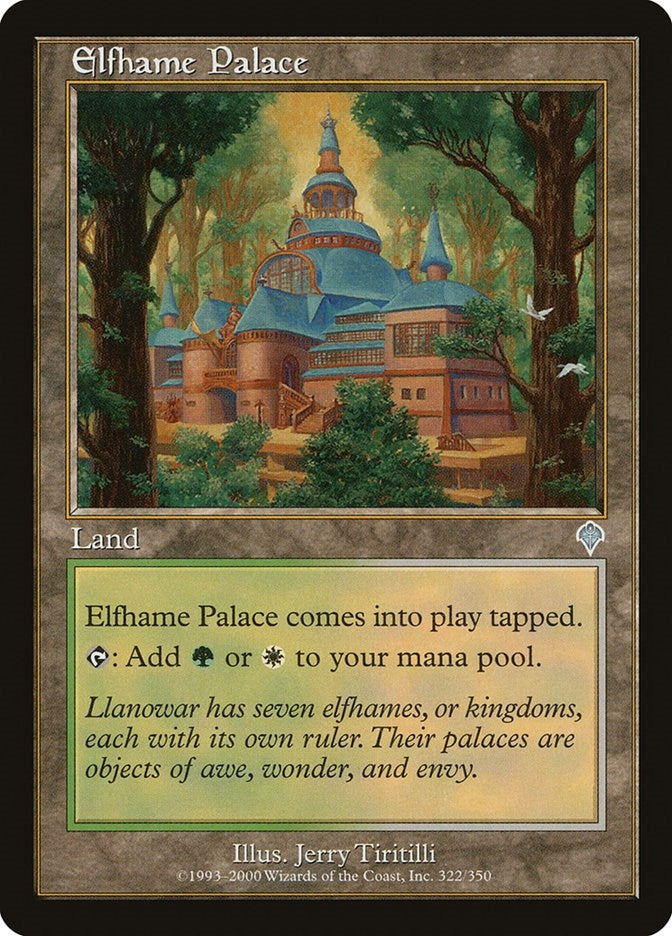 Image for Elfhame Palace (322) (INV) - Magic: The Gathering