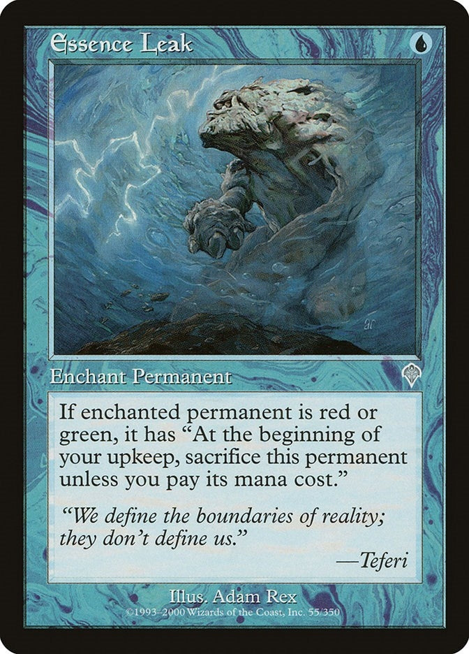 Image for Essence Leak (55) (INV) - Magic: The Gathering