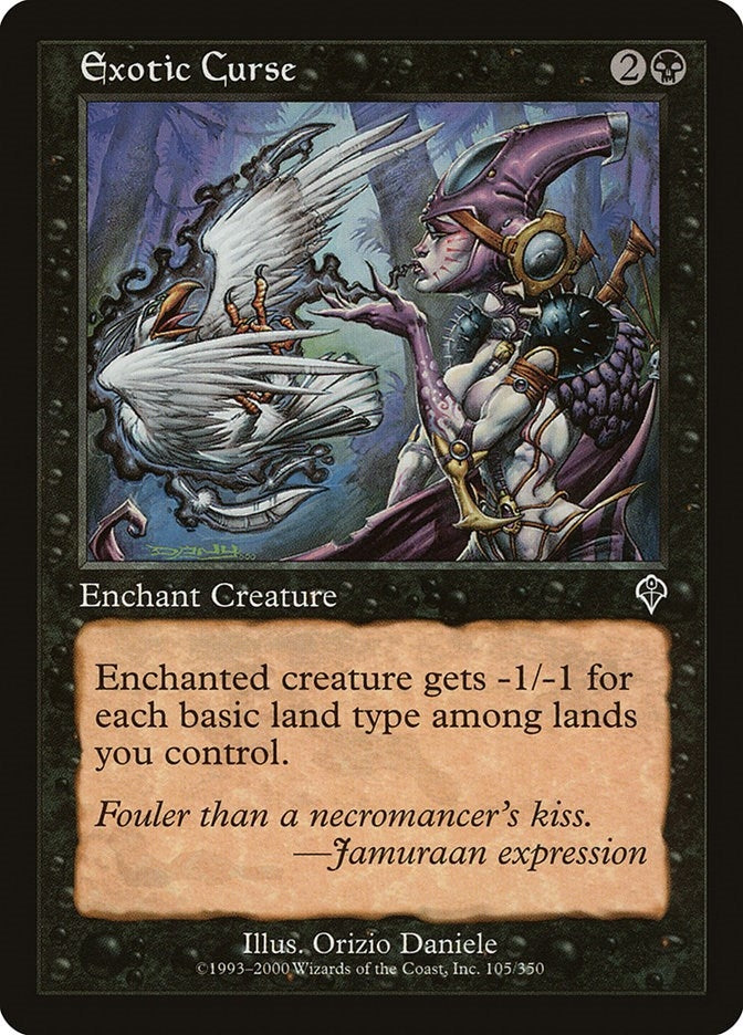Image for Exotic Curse (105) (INV) - Magic: The Gathering