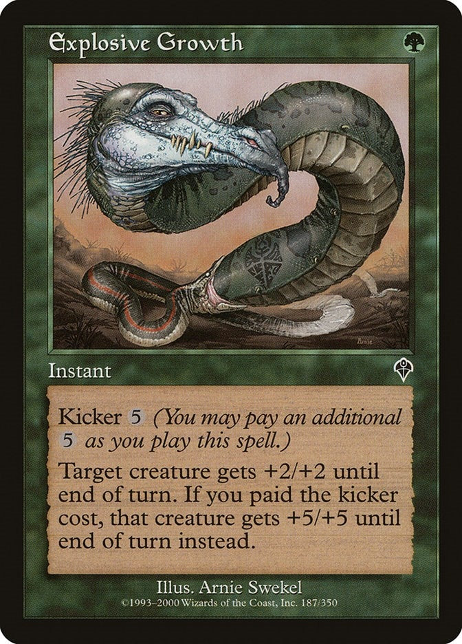Image for Explosive Growth (187) (INV) - Magic: The Gathering