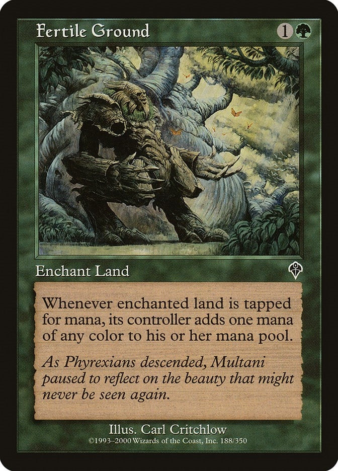 Image for Fertile Ground (188) (INV) - Magic: The Gathering